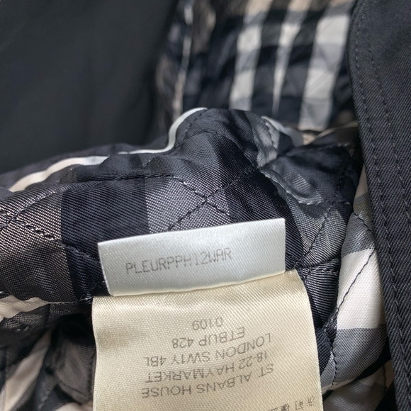 Burberry Black Trench Coat - Picture 11 of 16